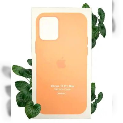 Чохол Apple Silicone Case with MagSafe (Cantaloupe) для iPhone 12 Pro Max