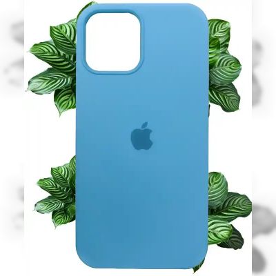Чохол на iPhone 12 Pro (Морська хвиля) | Silicone Case iPhone 12 Pro (Sea Blue)