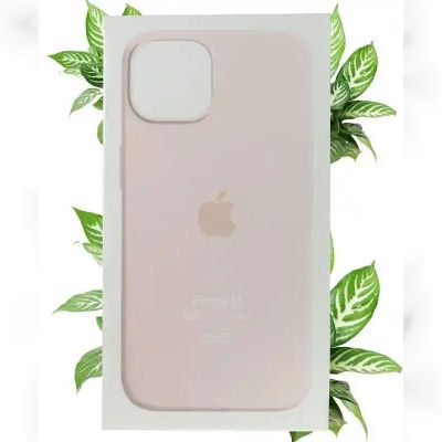 Чохол Apple Silicone Case with MagSafe (Chalk Pink) для iPhone 14