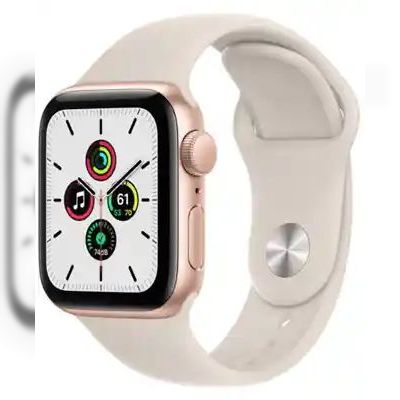 Apple Watch Series SE 44mm Gold with Starlight Sport Band (MKQ53)