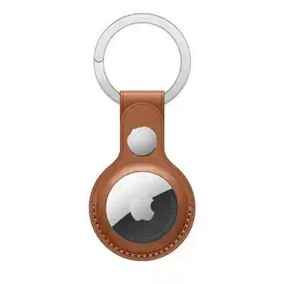 Брелок для AirTag Leather Key Ring (Saddle Brown) (MX4M2)