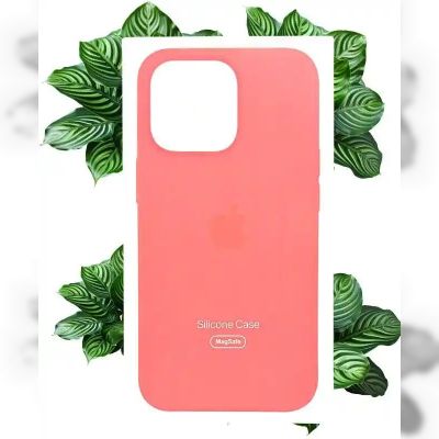 Чохол Apple Silicone Case with MagSafe (Pink Pomelo) для iPhone 13 Pro Max