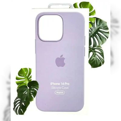 Чохол Apple Silicone Case with MagSafe (Lilac) для iPhone 14 Pro