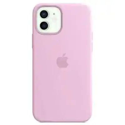 Чохол на iPhone 12 (Рожева цукерка) | Silicone Case iPhone 12 (Candy Pink)