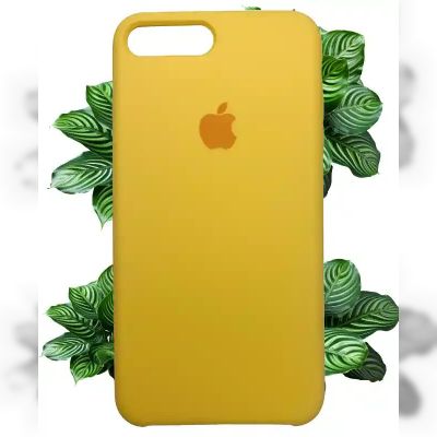 Чохол на iPhone 8 Plus (Жовтий) | Silicone Case iPhone 8 Plus (Yellow)