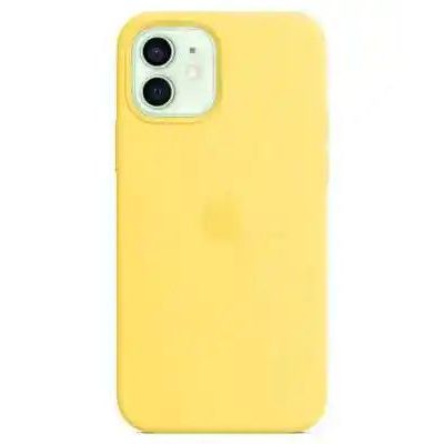 Чохол на iPhone 12 (Жовта канарейка) | Silicone Case iPhone 12 (Canary Yellow)