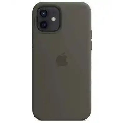 Чохол на iPhone 12 (Оливковий) | Silicone Case iPhone 12 (Olive)