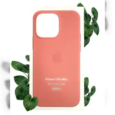 Чохол Apple Silicone Case with MagSafe (Nectarine) для iPhone 13 Pro Max