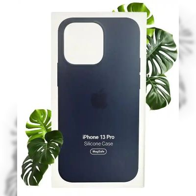 Чохол Apple Silicone Case with MagSafe (Abyss Blue) для iPhone 13 Pro