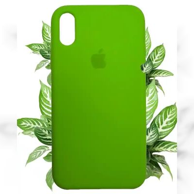 Чохол на iPhone XR (Зелена м'ята) | Silicone Case iPhone XR (Green Mint)