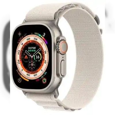 Apple Watch Ultra 49MM Titanium/Starlight Alpine Loop Sport 4G