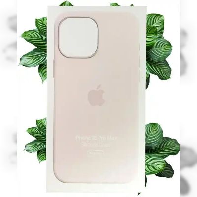 Чохол Apple Silicone Case with MagSafe (Light Pink) для iPhone 15 Pro Max