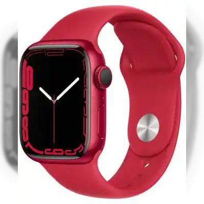 Apple Watch Series 7 45mm PRODUCT(RED) Aluminum Case with Red Sport Band (MKN93)