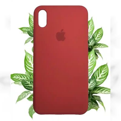 Чохол на iPhone XS Max (Червоний) | Silicone Case iPhone XS Max (Red)