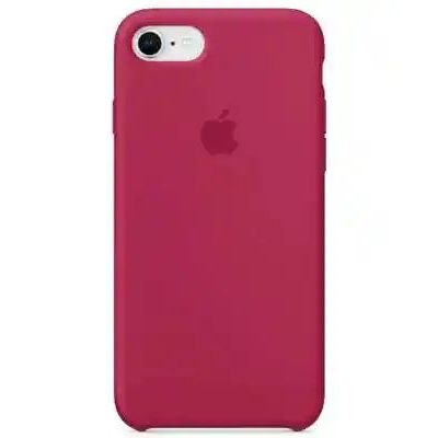 Чохол на iPhone SE 2 (Бордовий) | Silicone Case iPhone SE 2 (Rose Red)