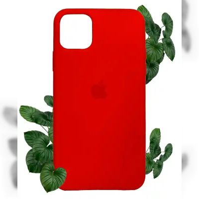 Чохол на iPhone 11 Pro Max (Червоний) | Silicone Case iPhone 11 Pro Max (Red)