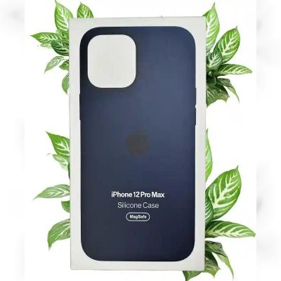 Чохол Apple Silicone Case with MagSafe (Deep Navy) для iPhone 12 Pro Max
