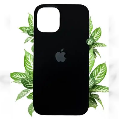 Чохол на iPhone 12 Mini (Чорний) | Silicone Case iPhone 12 Mini (Black)