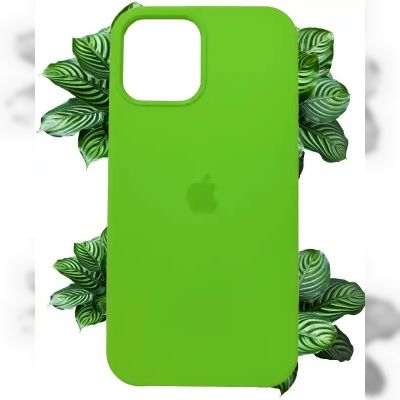 Чохол на iPhone 12 Pro Max (Зелений) | Silicone Case iPhone 12 Pro Max (Green)