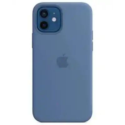 Чохол на iPhone 12 Pro Max (Джинсовий) | Silicone Case iPhone 12 Pro Max (Denim Blue)