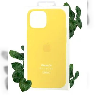 Чохол Apple Silicone Case with MagSafe (Sun Glow) для iPhone 14