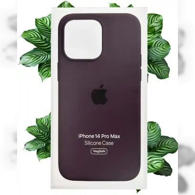 Чохол Apple Silicone Case with MagSafe (Elderberry) для iPhone 14 Pro Max