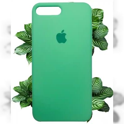 Чохол на iPhone 7 Plus (Зелена м'ята) | Silicone Case iPhone 7 Plus (Green Mint)