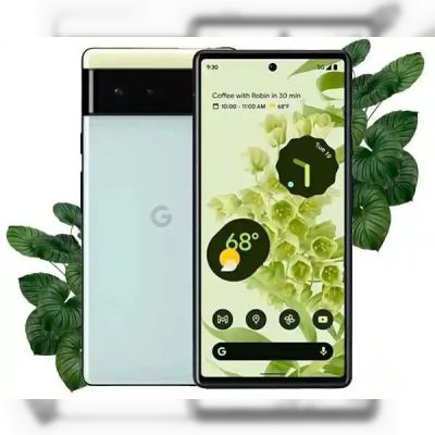 Google Pixel 6 128GB Sorta Seafoam (Зелений) відновлений еко