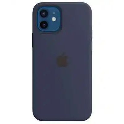 Чохол на iPhone 12 (Глибокий синій) | Silicone Case iPhone 12 (Deep Blue)