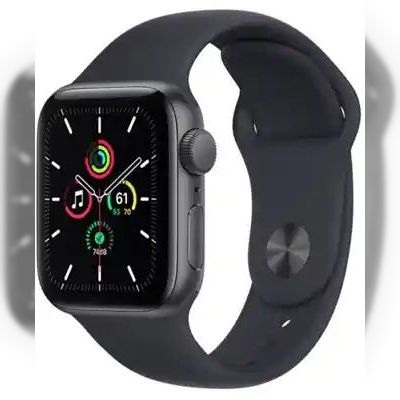 Apple Watch Series SE 44mm Space Gray with Midnight Sport Band (MKQ63)