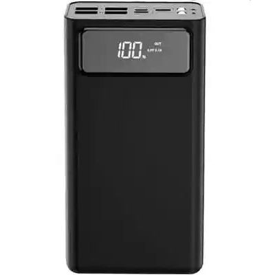 Power Bank з ліхтариком XO PR124 40000 mAh Black