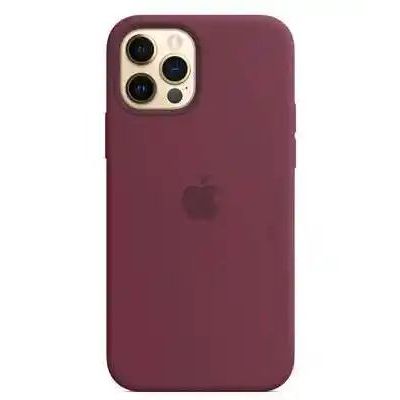 Чохол на iPhone 12 Pro Max (Сливовий) | Silicone Case iPhone 12 Pro Max (Plum)