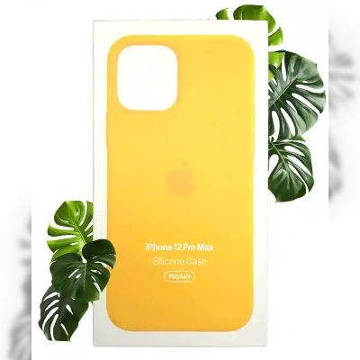 Чохол Apple Silicone Case with MagSafe (Sunflower) для iPhone 12 Pro Max