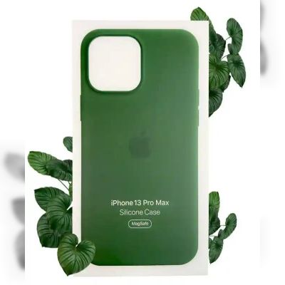 Чохол Apple Silicone Case with MagSafe (Clover) для iPhone 13 Pro Max