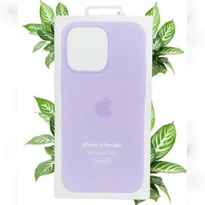 Чохол Apple Silicone Case with MagSafe (Lilac) для iPhone 14 Pro Max