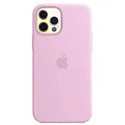 Чохол на iPhone 12 Pro Max (Рожева цукерка) | Silicone Case iPhone 12 Pro Max (Candy Pink)