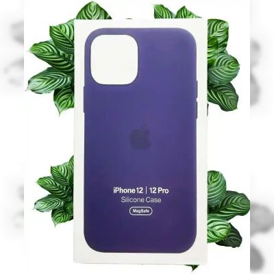 Чохол Apple Silicone Case with MagSafe (Amethyst) для iPhone 12/12 Pro