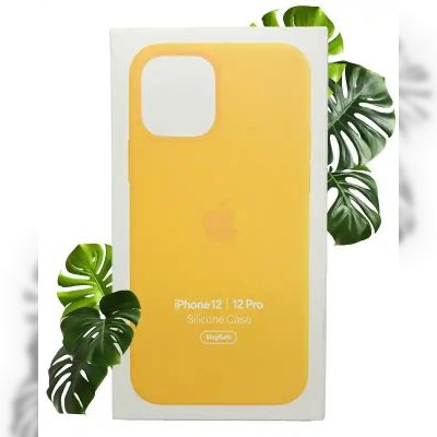 Чохол Apple Silicone Case with MagSafe (Sunflower) для iPhone 12/12 Pro