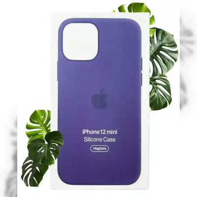 Чохол Apple Silicone Case with MagSafe (Amethyst) для iPhone 12 Mini