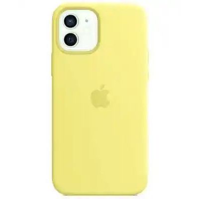 Чохол на iPhone 12 Pro (Лимонний) | Silicone Case iPhone 12 Pro (Lemon)