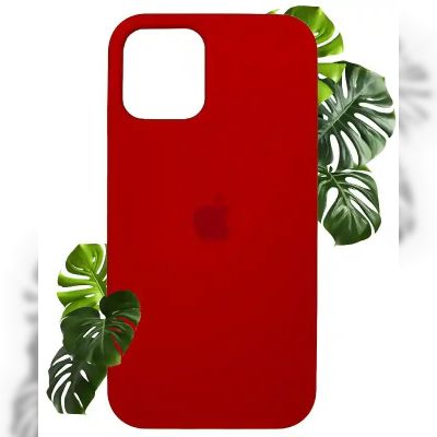 Чохол на iPhone 12 Mini (Червоний) | Silicone Case iPhone 12 Mini (Red)