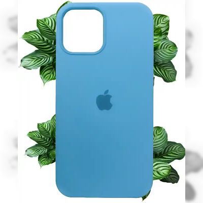 Чохол на iPhone 12 Pro Max (Синій) | Silicone Case iPhone 12 Pro Max (Blue)