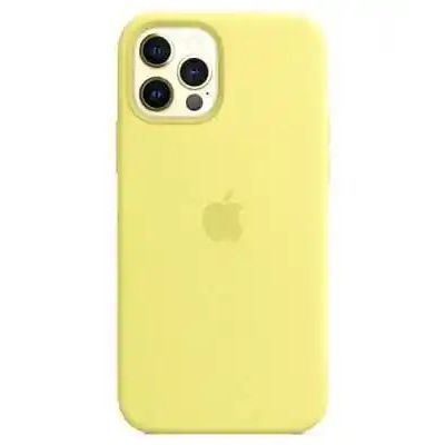 Чохол на iPhone 12 Pro Max (Лимонний) | Silicone Case iPhone 12 Pro Max (Lemon)