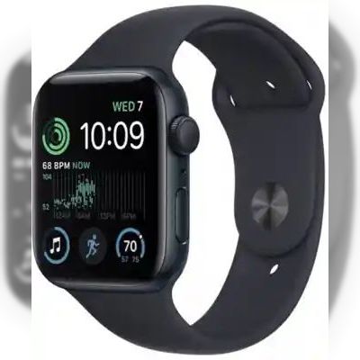 Apple Watch SE 2 40mm Midnight Aluminum Case with Midnight Sport Band (MNJT3)