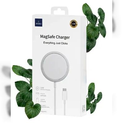 Безпровідний зарядний пристрій WiWU MagSafe Charger (M5)