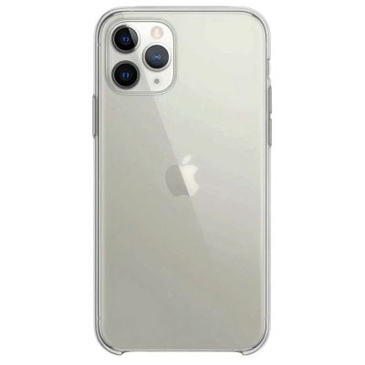 Чохол на iPhone 11 Pro Max (Прозорий чорний) | Silicone Case iPhone 11 Pro Max (Transparent Black)