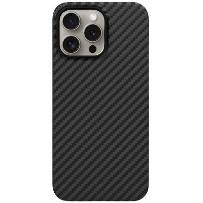 Чохол на iPhone 15 Pro Wiwu Kevlar Magnetic Black (Чорний)