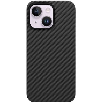 Чохол на iPhone 14 Plus Wiwu Kevlar Magnetic Black (Чорний)