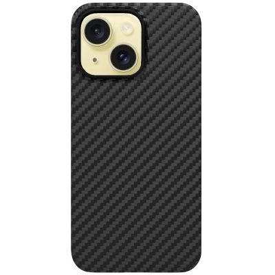 Чохол на iPhone 15 Plus Wiwu Kevlar Magnetic Black (Чорний)