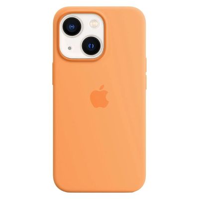 Чохол Apple Silicone Case with MagSafe (Marigold) для iPhone 13